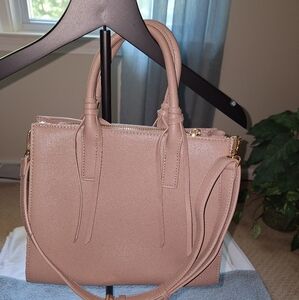 Madison West Mayra Tan Satchel